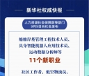 11个新职业23个新工种发布